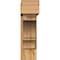 Ekena Millwork Balboa Block Rough Sawn Bracket w/ Offset Brace, Western Red Cedar, 8"W x 28"D x 28"H BKT0806X28X28BOA05RWR - alternate 4